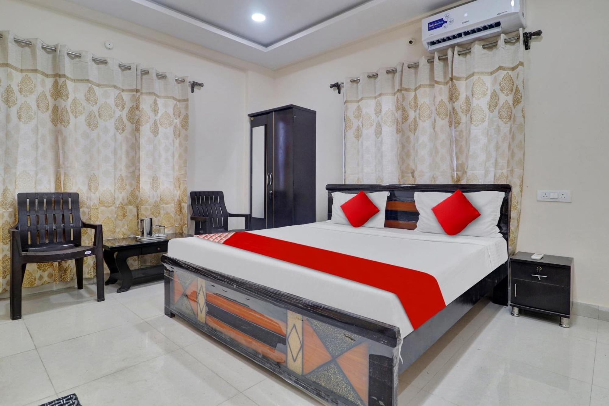 Hotel O Shri Ganesh Near By Himayatnagar,Ashok Nagar,Rtc X Roads ไฮเดอราบัด ภายนอก รูปภาพ